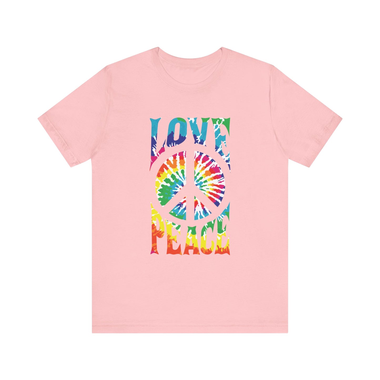 Love and Peace Unisex Jersey Short Sleeve Tee